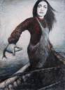 Fisherwoman - 25x35cm £660