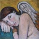 Resting Angel - 28x25cm