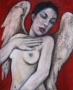 Scarlet Angel - 41x50cm