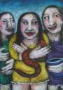 Three Sisters - 18x25cm £420