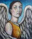 Winged Figure - 42x51cm £980