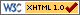 Valid XHTML 1.0 Strict